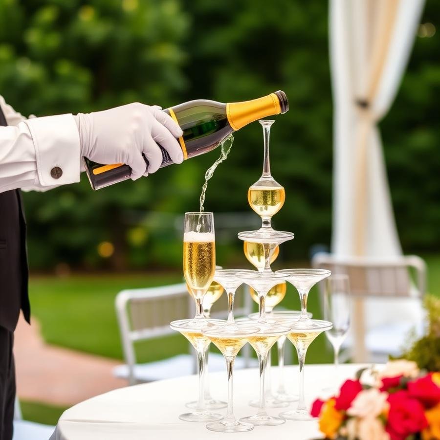 Champagne service